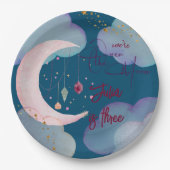 Über den Kindergeburtstag der Mondfantasie Pappteller (Vorderseite)
