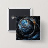 Über den Knopf "Abstrakte Kunst" (Quadrat) Button (Vorne & Hinten)