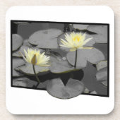 Über den Kunststoff-Untersetzer hinaus blühen Getränkeuntersetzer (Vorderseite)