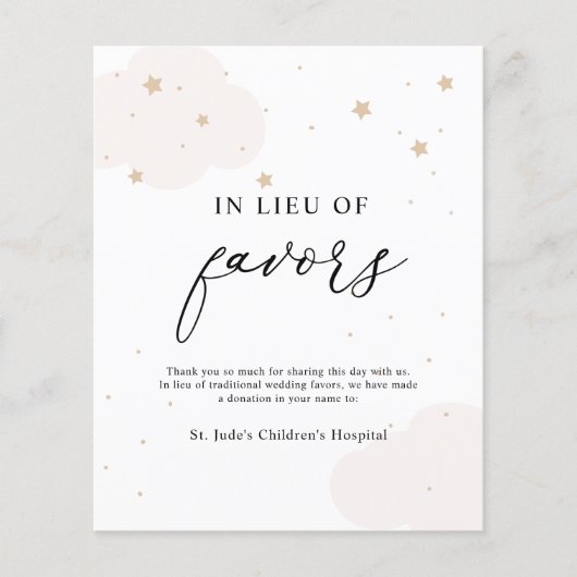 Über den Mond anstelle von Gefälligkeiten (Vorderseite)