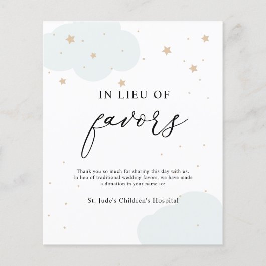 Über den Mond anstelle von Gefälligkeiten (Vorderseite)