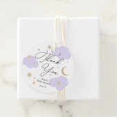 Über den Mond Baby Shower  Geschenkanhänger (Beispiel)