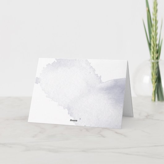 Über den Mond Blume Babydusche danke (Rückseite)