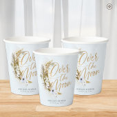 Über den Mond Boho Gold Dust & Clouds Papier Cups Pappbecher