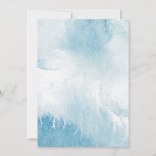 Über den Mond Dreamy Gold Boy Baby Shower Invitati Einladung (Rückseite)