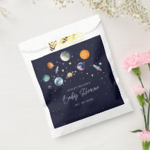 Über Den Mond Jungen Babyparty Weltraum Galaxie