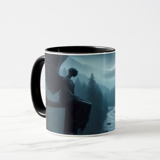 Über den Mond nachdenken Tasse (Vorderseite Links)