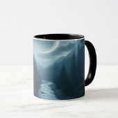 Über den Mond nachdenken Tasse (VorderseiteRechts)