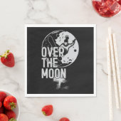 Über den Mond Serviette (Beispiel)