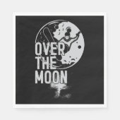 Über den Mond Serviette (Vorderseite)