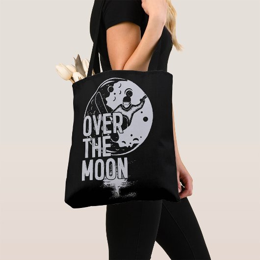 Über den Mond Tasche