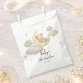 Über den Mond Teddybär-Baby-Party  Geschenktütchen (Ausgeschnitten)