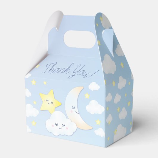 Über den Mond und die Sterne Geschenkschachtel (Rückseite)