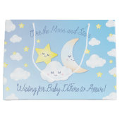 Über den Mond und die Sterne Große Geschenktüte (Vorderseite)