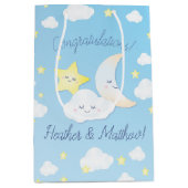 Über den Mond und die Sterne Mittlere Geschenktüte (Vorderseite)