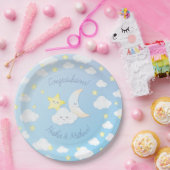 Über den Mond und die Sterne Pappteller (Party)