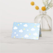 Über den Mond und die Sterne Platzkarte (Rückseite)