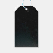 Über den Mond und die Sternenhimmel Geschenkanhänger (Rückseite)