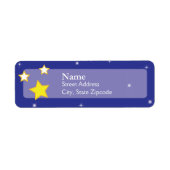 Über den Mondstern | Rücksendeadresse (Vorne)