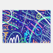 Über den nächtlichen Himmel Geschenkpapier Set (Vorderseite 3)