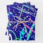 Über den nächtlichen Himmel Geschenkpapier Set (Beispiel)