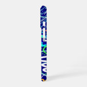 Über den nächtlichen Himmel iPhone 16 Hülle (Linke Seite)