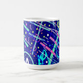 Über den nächtlichen Himmel Kaffeetasse (Mittel)