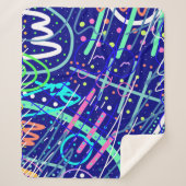 Über den nächtlichen Himmel Sherpadecke (Vorderseite)