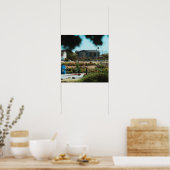 Über den Park Poster (Küche)