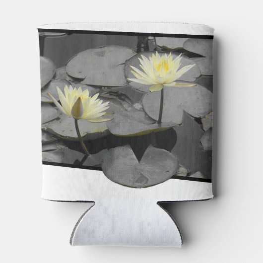 Über den Rahmen hinaus blühen Dosenkühler (Rückseite)