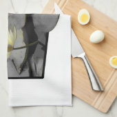 Über den Rahmen hinaus blühen Geschirrtuch (Viertel Falte)