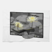 Über den Rahmen hinaus blühen Geschirrtuch (Horizontal)