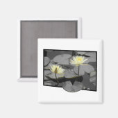 Über den Rahmen hinaus blühen Magnet (Vorderseite/Rückseite)