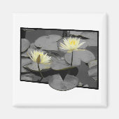 Über den Rahmen hinaus blühen Magnet (Vorne)