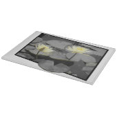 Über den Rahmen hinaus blühen Schneidebrett (Ecke)