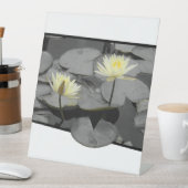 Über den Rahmen hinaus blühen Sockelschild (In Situ)