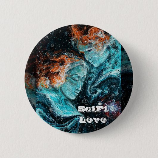 Über den Raum hinweg Button (Vorderseite)