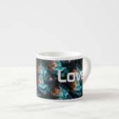 Über den Raum hinweg Espressotasse (Vorderseite Rechts)