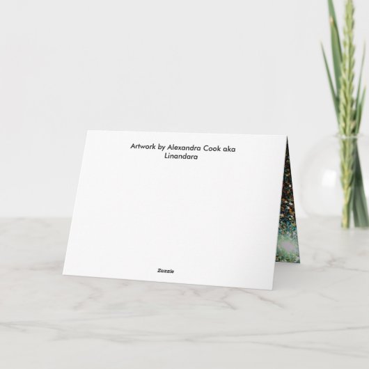 Über den Raum hinweg Karte (Rückseite)