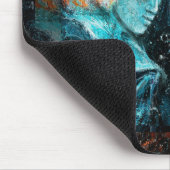 Über den Raum hinweg Mousepad (Ecke)
