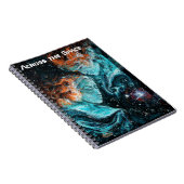 Über den Raum hinweg Notizblock (Rechte Seite)