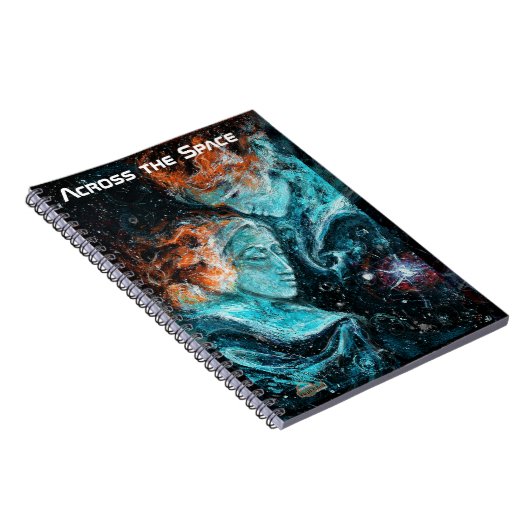 Über den Raum hinweg Notizblock (Rechte Seite)