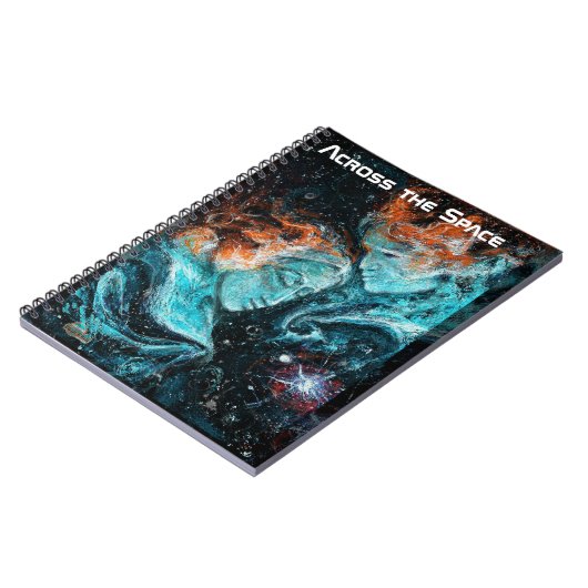 Über den Raum hinweg Notizblock (Linke Seite)