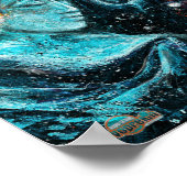 Über den Raum hinweg Poster (Ecke)