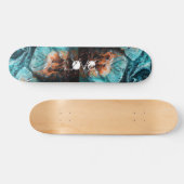 Über den Raum hinweg Skateboard (Horizontal)