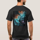 Über den Raum hinweg T-Shirt (Rückseite)