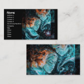 Über den Raum hinweg Visitenkarte (Vorne/Hinten)