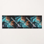 Über den Raum hinweg Yogamatte (Vorderseite (Horizontal))