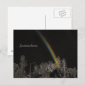 Über den Regenbogen 2 Postkarte (Vorne/Hinten)