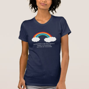 Über den Regenbogen-Frauen (dunkel) T-Shirt